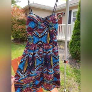 Colorful summer dress